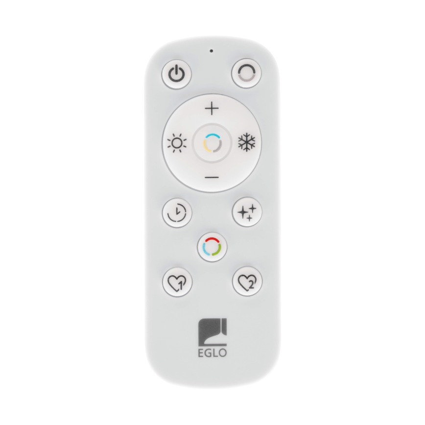 Plafonieră LED dimabilă Eglo LED/20W/230V 2700-6500K negru + telecomandă