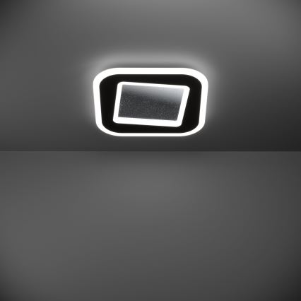 Plafonieră LED dimabilă Eglo LED/20W/230V 2700-6500K negru + telecomandă