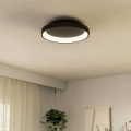 Plafonieră LED dimabilă Eglo LED/12W/230V 2700-6500K negru + telecomandă