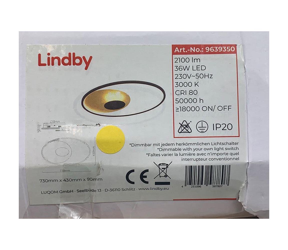 Plafonieră LED dimabilă FEIVAL LED/36W/230V Lindby