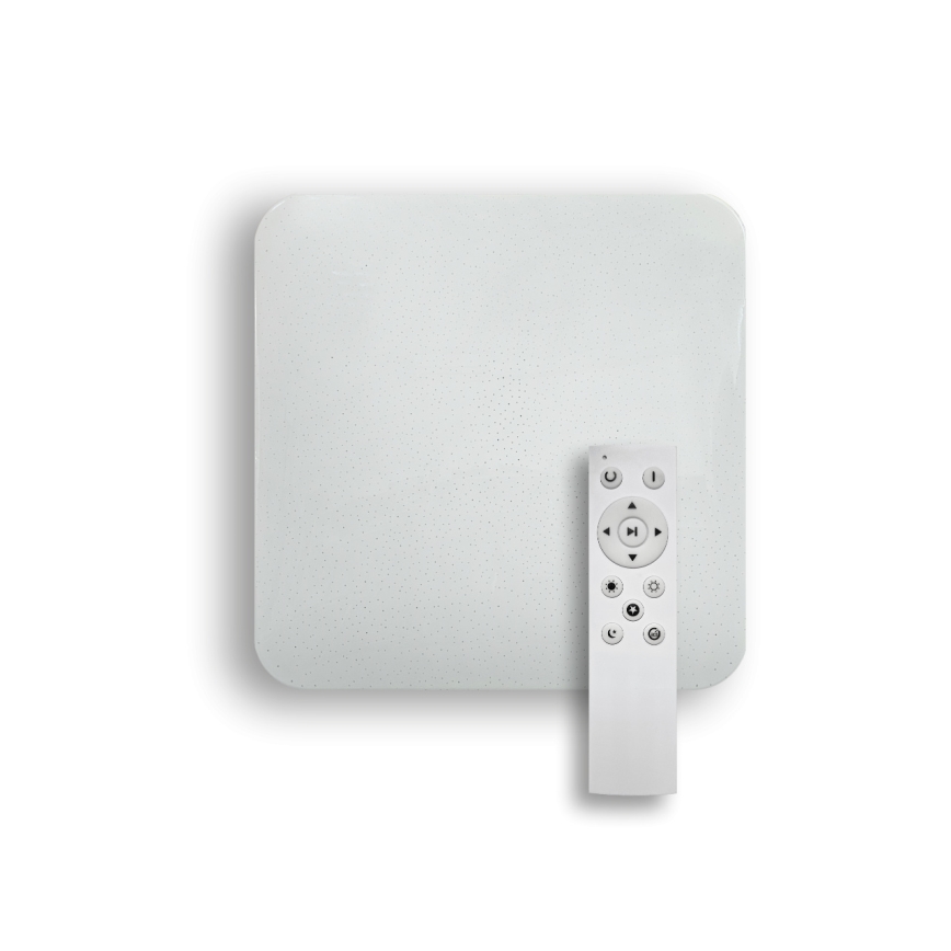 Plafonieră LED dimabilă FLORA LED/60W/230V 2700-6500K 53x53 cm + telecomandă