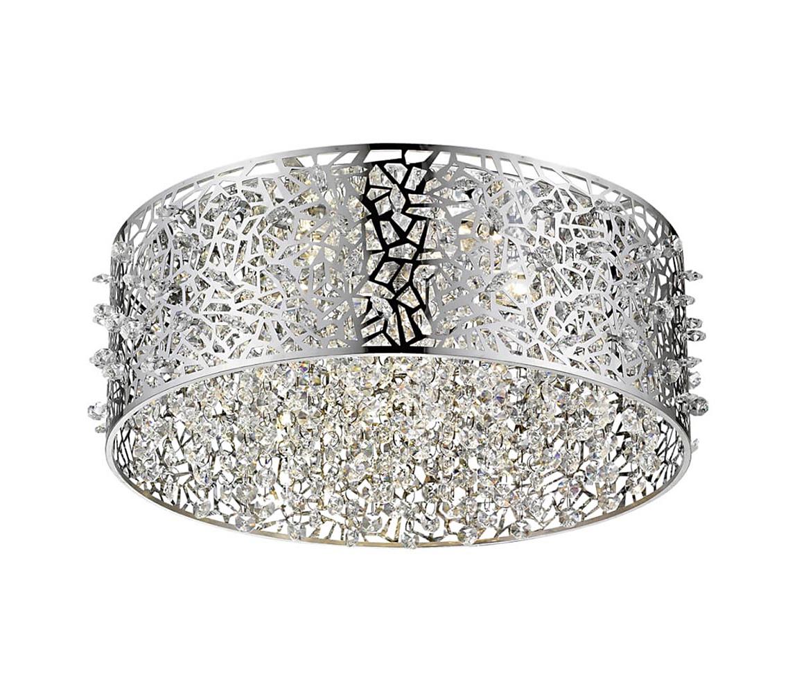 Plafonieră LED dimabilă FOREST LED/25W/230V crom mat  140000