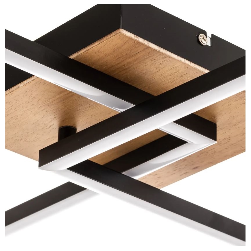 Plafonieră LED dimabilă FRAME 2xLED/11W/230V maro Briloner 3210-014