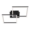 Plafonieră LED dimabilă FRAME 2xLED/11W/230V negru Briloner 3210-015