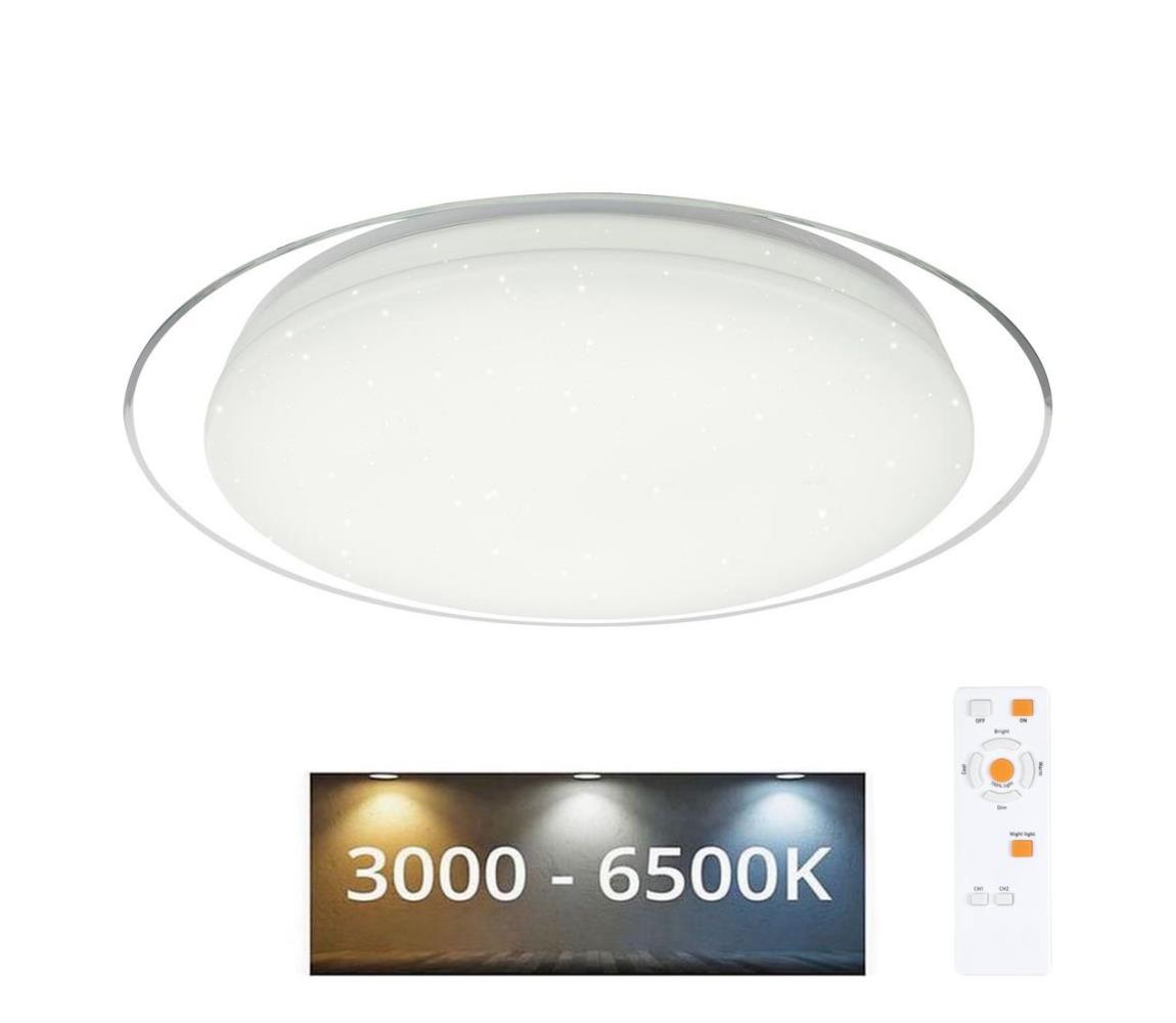 Plafonieră LED dimabilă Globo 41310-30 OPTIMA LED/30W/230V + telecomandă