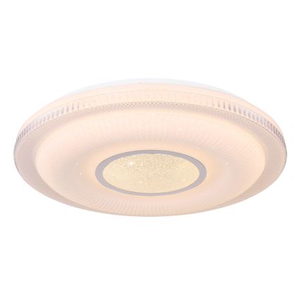 Plafonieră LED dimabilă Globo LED/30W/230V 3000-6500K d. 50 cm white Wi-Fi Tuya + telecomandă
