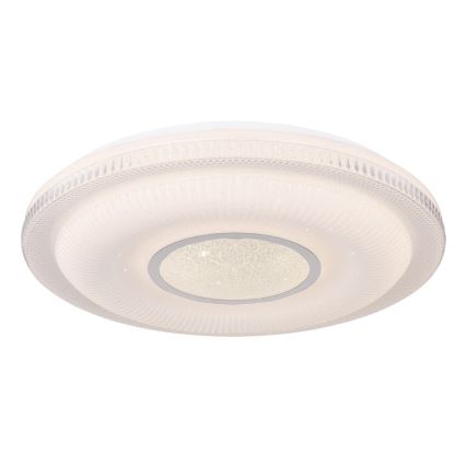 Plafonieră LED dimabilă Globo LED/30W/230V 3000-6500K d. 50 cm white Wi-Fi Tuya + telecomandă
