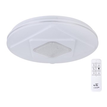 Plafonieră LED dimabilă Globo 48399-36 TOSSI LED/36W/230V + telecomandă