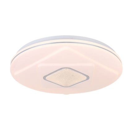 Plafonieră LED dimabilă Globo 48399-36 TOSSI LED/36W/230V + telecomandă