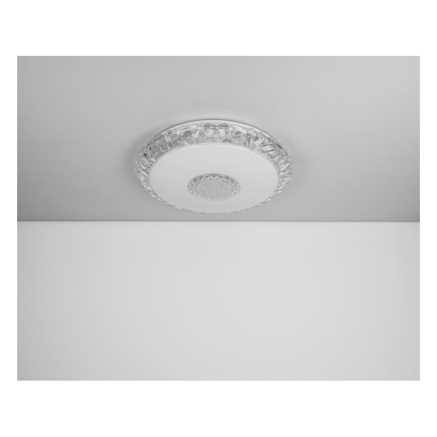 Plafonieră LED dimabilă LED/40W/230V 2700-6500K d. 50 cm Wi-Fi Tuya + telecomandă