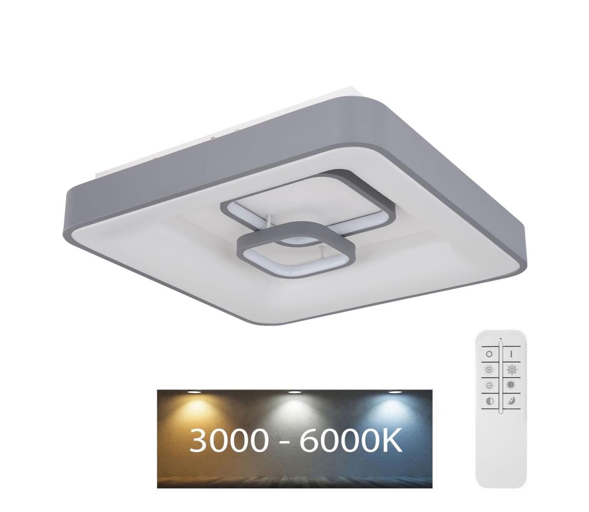 Plafonieră LED dimabilă Globo 48416-50 MAVY LED/50W/230V + telecomandă