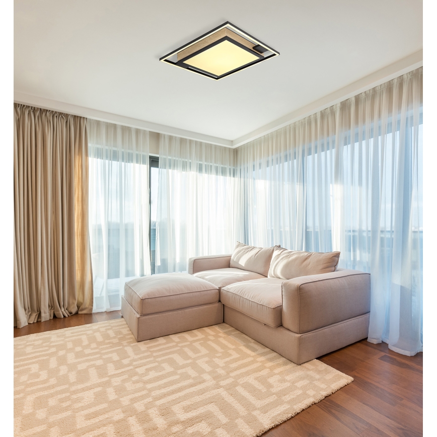 Plafonieră LED dimabilă Globo LED/40W/230V + telecomandă