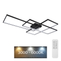 Plafonieră LED dimabilă Globo GABRIEL LED/100W/230V + telecomandă