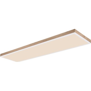 Plafonieră LED dimabilă Globo LED/36W/230V 2700-6500K + telecomandă maro/alb