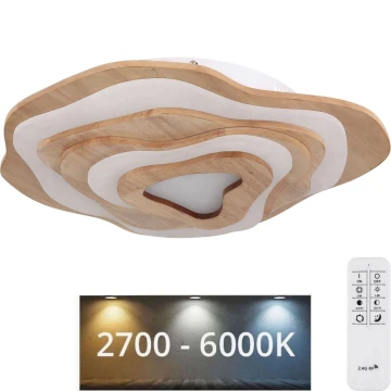Plafonieră LED dimabilă Globo LED/40W/230V + telecomandă