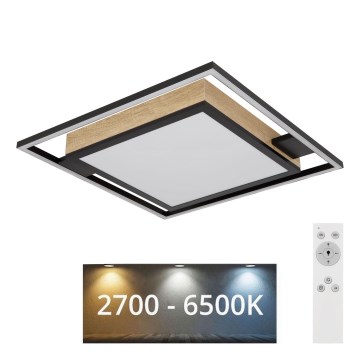 Plafonieră LED dimabilă Globo LED/40W/230V + telecomandă