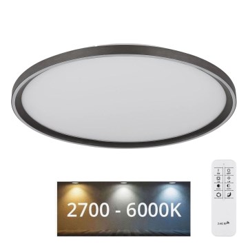 Plafonieră LED dimabilă Globo LED/48W/230V + telecomandă