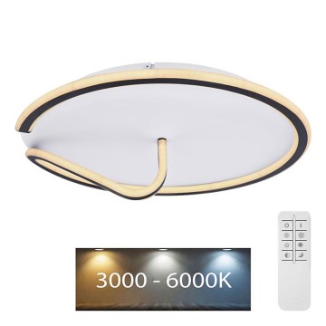 Plafonieră LED dimabilă Globo RODAN LED/50W/230V 3000-6000K + telecomandă