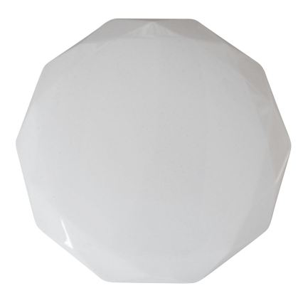 Plafonieră LED dimabilă HEX, 72 W, 230 V, 3000–6000 K, diametru 50 cm, albă + telecomandă inclusă