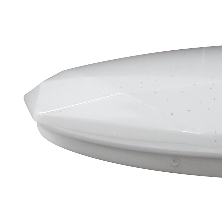 Plafonieră LED dimabilă HEX, 72 W, 230 V, 3000–6000 K, diametru 50 cm, albă + telecomandă inclusă