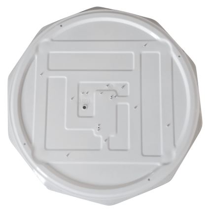 Plafonieră LED dimabilă HEX, 72 W, 230 V, 3000–6000 K, diametru 50 cm, albă + telecomandă inclusă