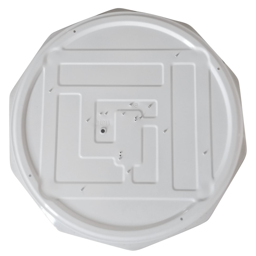 Plafonieră LED dimabilă HEX, 72 W, 230 V, 3000–6000 K, diametru 50 cm, albă + telecomandă inclusă