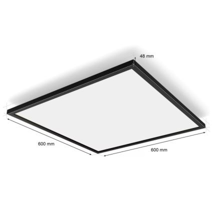 Plafonieră LED dimabilă Hue AURELLE LED/39W/230V Philips + telecomandă