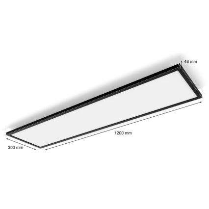 Plafonieră LED dimabilă Hue AURELLE LED/39W/230V Philips + telecomandă