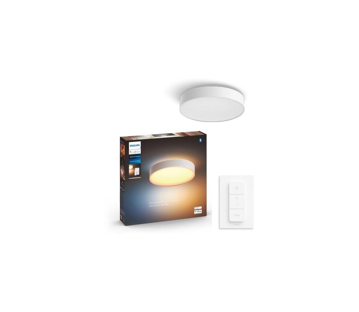 Plafonieră LED dimabilă Hue LED/192W/230V d. 381 mm albă Philips + telecomandă