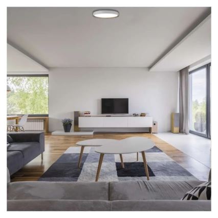 Plafonieră LED dimabilă ILVI LED/30W/230V 2700-6500K Ø 40 cm alb/bej + telecomandă