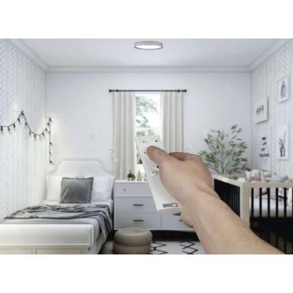 Plafonieră LED dimabilă ILVI LED/30W/230V 2700-6500K Ø 40 cm alb/bej + telecomandă
