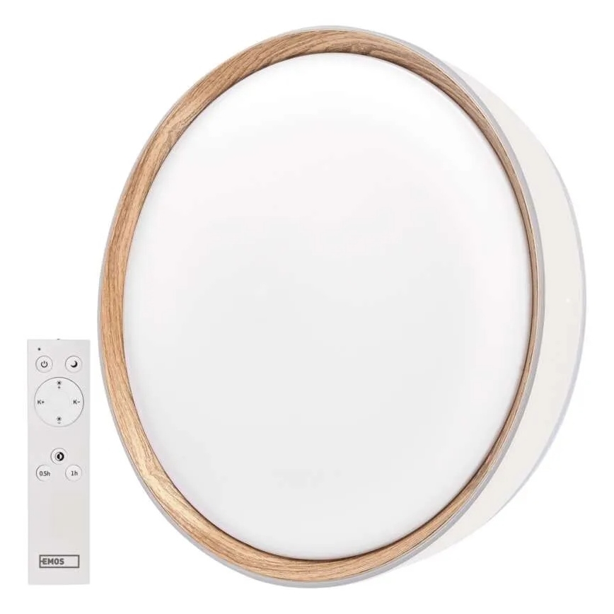 Plafonieră LED dimabilă ILVI LED/30W/230V 2700-6500K Ø 40 cm alb/bej + telecomandă
