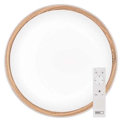 Plafonieră LED dimabilă ILVI LED/30W/230V 2700-6500K Ø 40 cm alb/bej + telecomandă