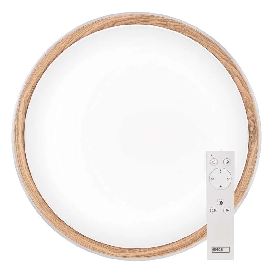 Plafonieră LED dimabilă ILVI LED/30W/230V 2700-6500K Ø 40 cm alb/bej + telecomandă