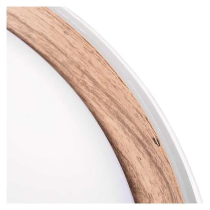 Plafonieră LED dimabilă ILVI LED/30W/230V 2700-6500K Ø 40 cm alb/bej + telecomandă