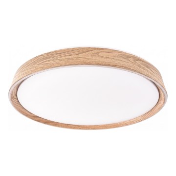 Plafonieră LED dimabilă ILVI LED/30W/230V 2700-6500K Ø 40 cm decor lemn + telecomandă