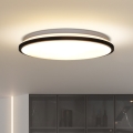 Plafonieră LED dimabilă JAMIL LED/48W/230V 3000-6500K negru + telecomandă