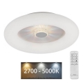 Plafonieră LED dimabilă JUST LIGHT. 14383-16 VERTIGO LED/26W/230V 2700-5000K alb + telecomandă