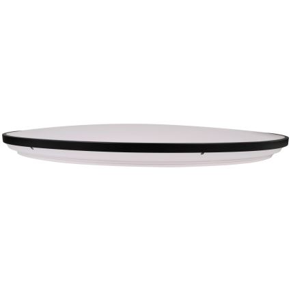 Plafonieră LED dimabilă KERN, LED/100W/230V, 3000/4000/6000K, Ø 100 cm, negru, cu telecomandă