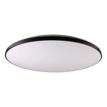 Plafonieră LED dimabilă KERN, LED/100W/230V, 3000/4000/6000K, Ø 100 cm, negru, cu telecomandă