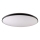 Plafonieră LED dimabilă KERN, LED/100W/230V, 3000/4000/6000K, Ø 100 cm, negru, cu telecomandă