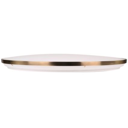 Plafonieră LED dimabilă KERN, 80 W, 230 V, 3000/4000/6000K, diametru 80 cm, aurie, cu telecomandă