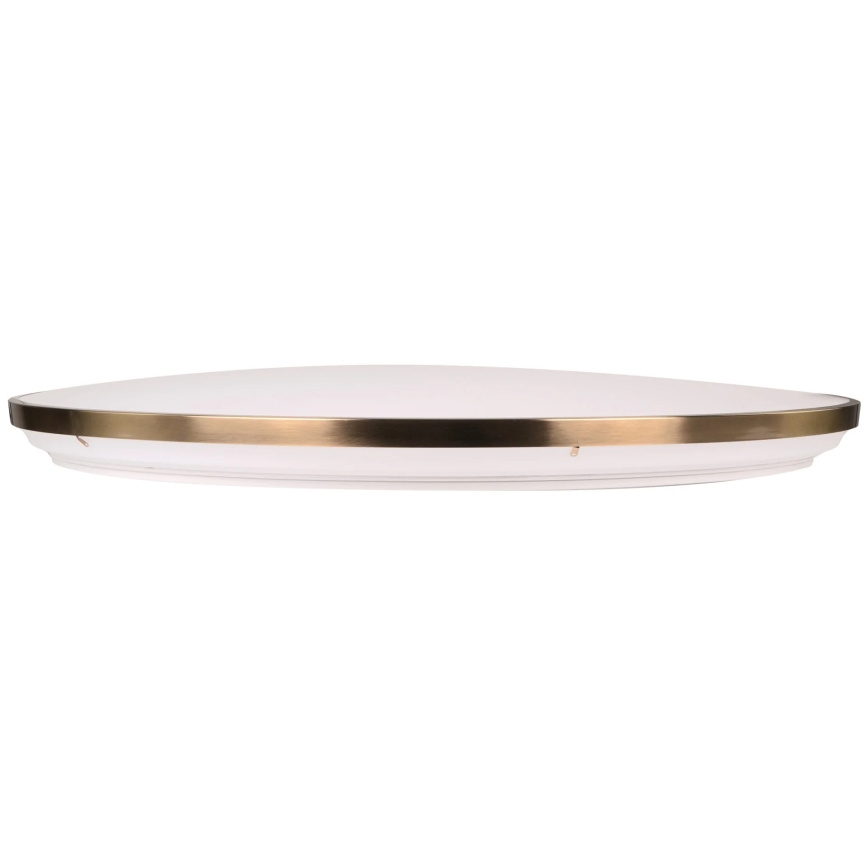 Plafonieră LED dimabilă KERN, 80 W, 230 V, 3000/4000/6000K, diametru 80 cm, aurie, cu telecomandă