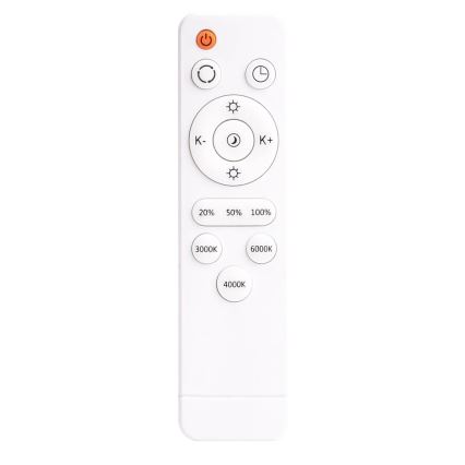 Plafonieră LED dimabilă KERN, 80 W, 230 V, 3000/4000/6000K, diametru 80 cm, aurie, cu telecomandă