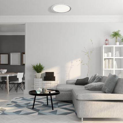 Plafonieră LED LAYLA dimabilă, 26W, 230V, cu telecomandă