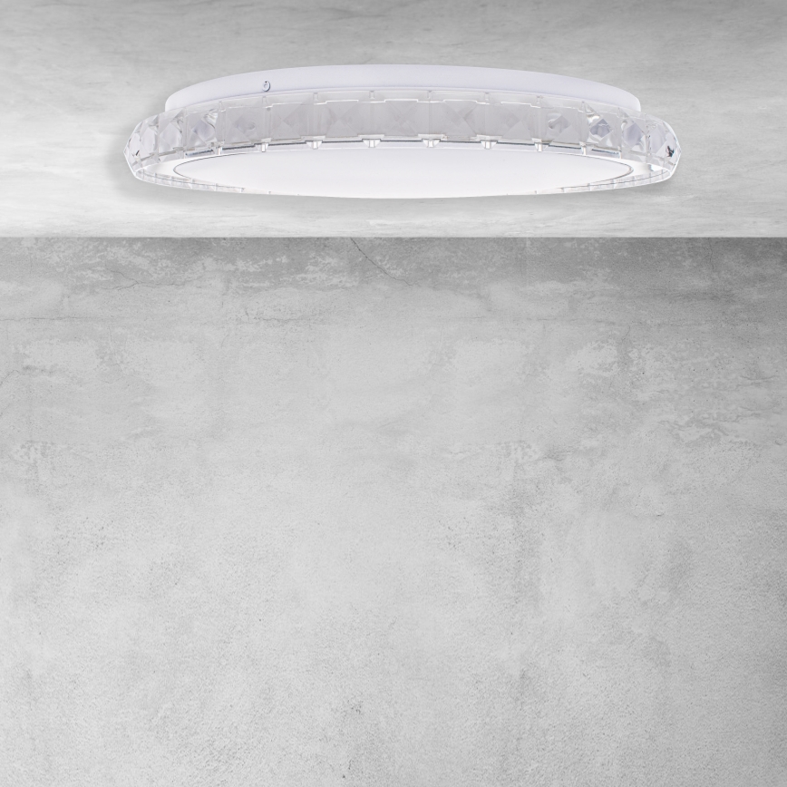 Plafonieră LED LAYLA dimabilă, 26W, 230V, cu telecomandă