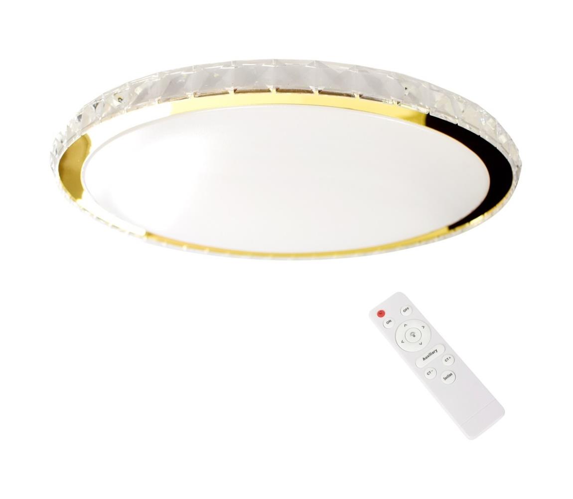 Plafonieră LED dimabilă LAYLA LED/50W/230V 3000/4000/6000K auriu + telecomandă