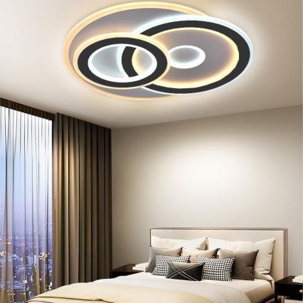 Plafonieră LED dimabilă LED/105W/230V 3000-6500K + telecomandă