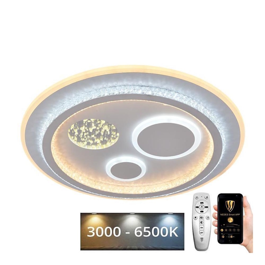 Plafonieră LED dimabilă LED/110W/230V 3000-6500K + telecomandă