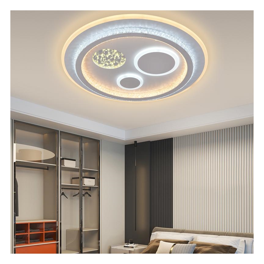 Plafonieră LED dimabilă LED/110W/230V 3000-6500K + telecomandă